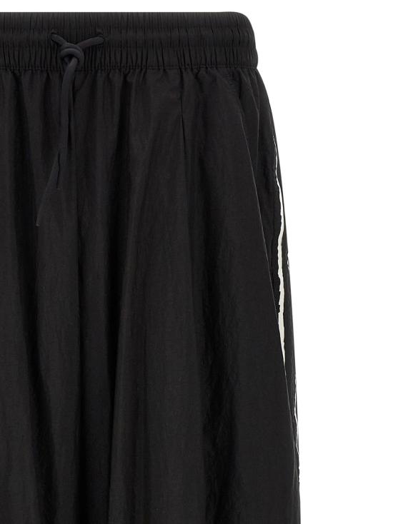  와이쓰리 트레이닝/조거 팬츠 Y 3 로우 엣지 3 스트라이프 와이드 조거 팬츠 블랙 - Y-3