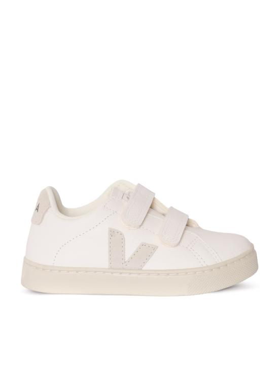  [키즈] 베자 스니커즈 Veja 키즈 스몰 에스플라 가죽 스니커즈 화이트/내추럴