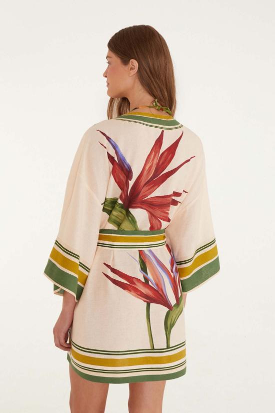  팜 리오 비치용품 스트릴리치아 키모노 스트릴리치아 라이트 블러쉬 - FARM RIO