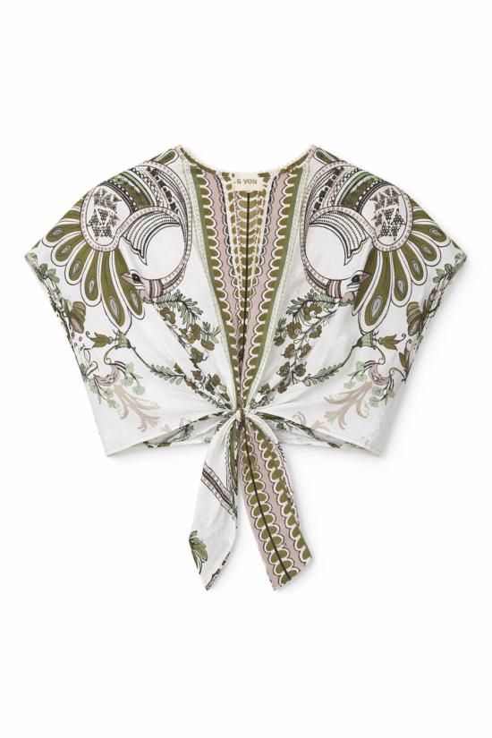  Lug Von Siga 블라우스 루그 폰 시가 에바 탑