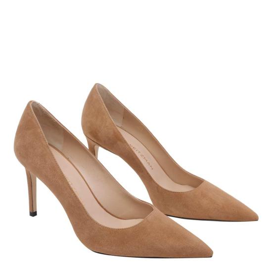  스튜어트 와이츠먼 힐/펌프스 스튜어트 파워 데콜레트 힐 베이지 - STUART WEITZMAN