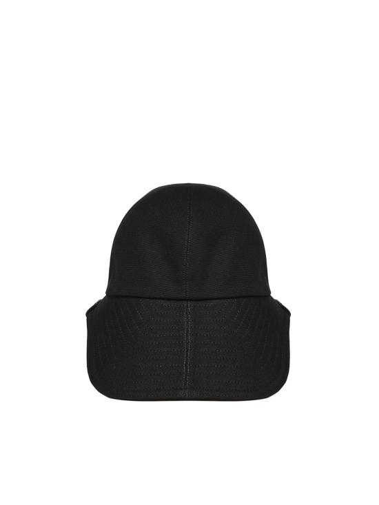  로에베 모자 캔버스 와이드 브림 햇 블랙 - LOEWE