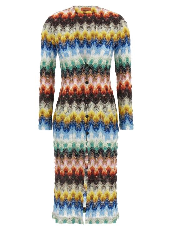  미소니 가디건 미쏘니 램 레이스  멀티컬러