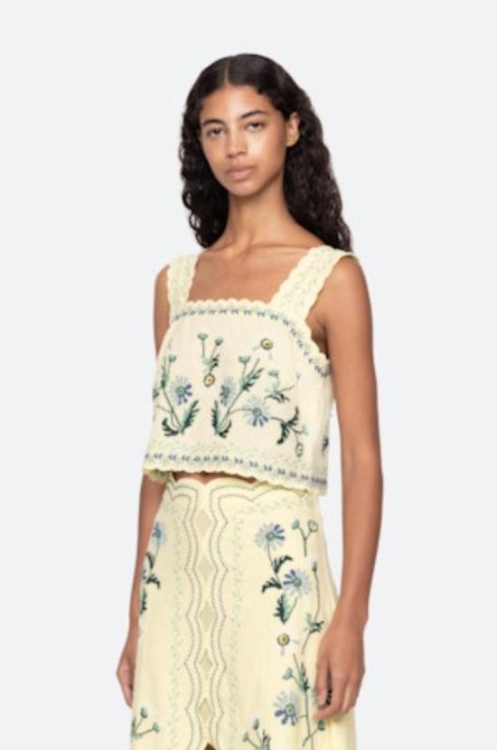  씨뉴욕 민소매 티셔츠 바다 니 오드라 탑 - SEA NY