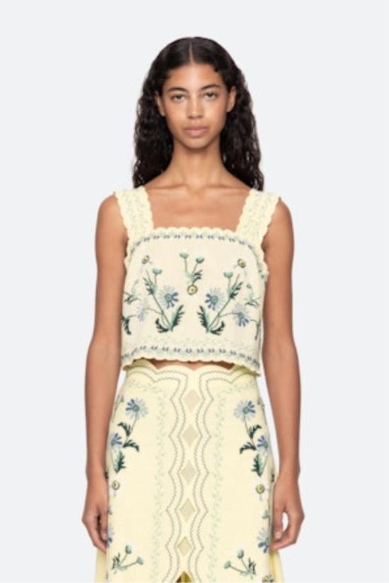  씨뉴욕 민소매 티셔츠 바다 니 오드라 탑 - SEA NY