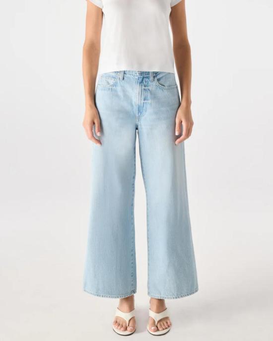  아모 데님 데님 팬츠 프리다 크롭 진 윔 - AMO DENIM