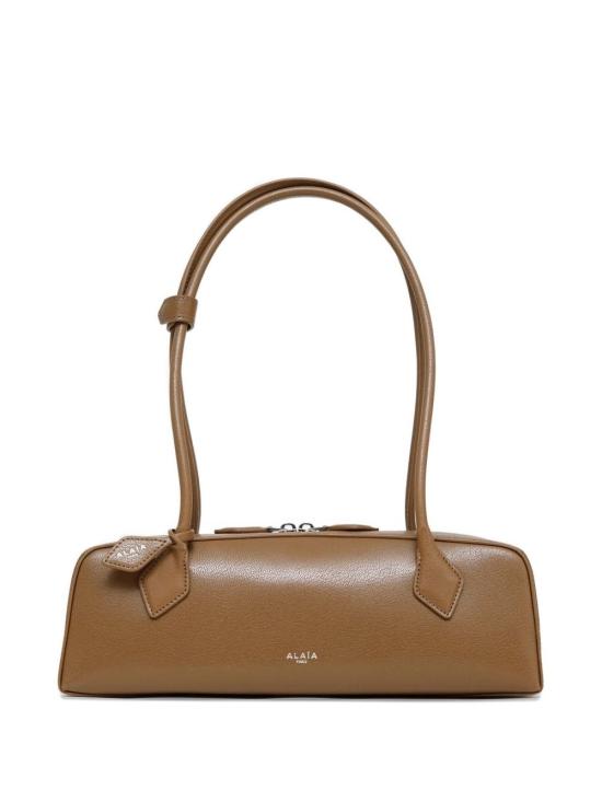 26SS 알라이아 르 테켈 미디움 레더 숄더백 AA1S06033CA212 A47 Kaki