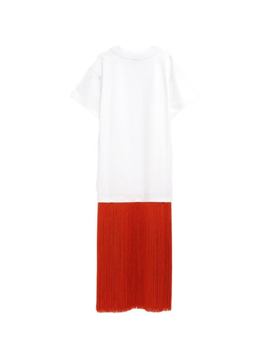 26SS 알라이아 반팔 티셔츠 AA9I0029J103C 000 White - ALAIA