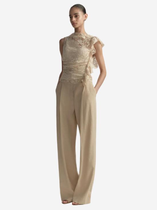  에이엘씨 블라우스 A.L.C. 아스트리드 탑 크레마 돌체 - A.L.C.