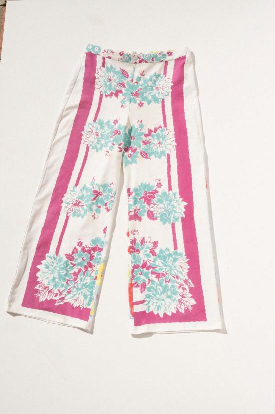  Carleen 팔라초 팬츠 칼린 스카우트 타이백