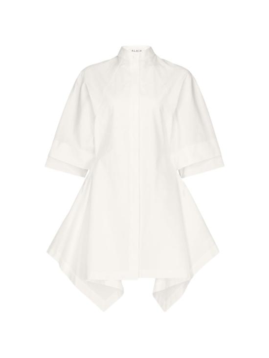 26SS 알라이아 숏 원피스 AA9R3071T611C 000 WHITE