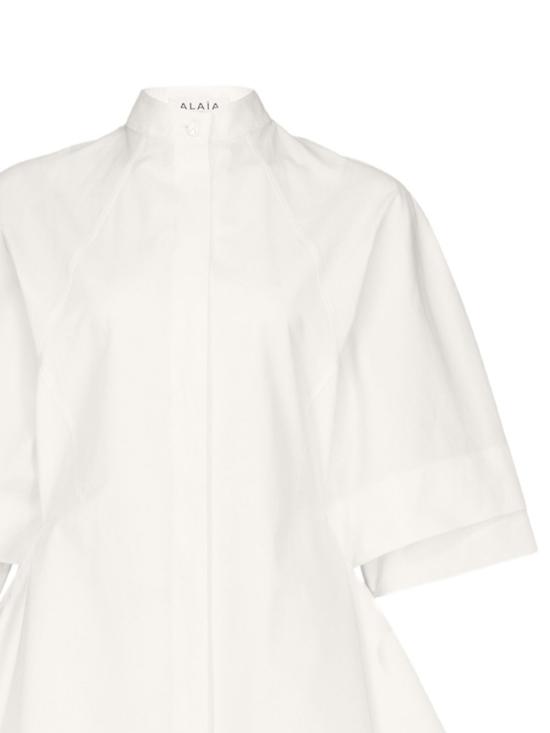 26SS 알라이아 숏 원피스 AA9R3071T611C 000 Bianco - ALAIA