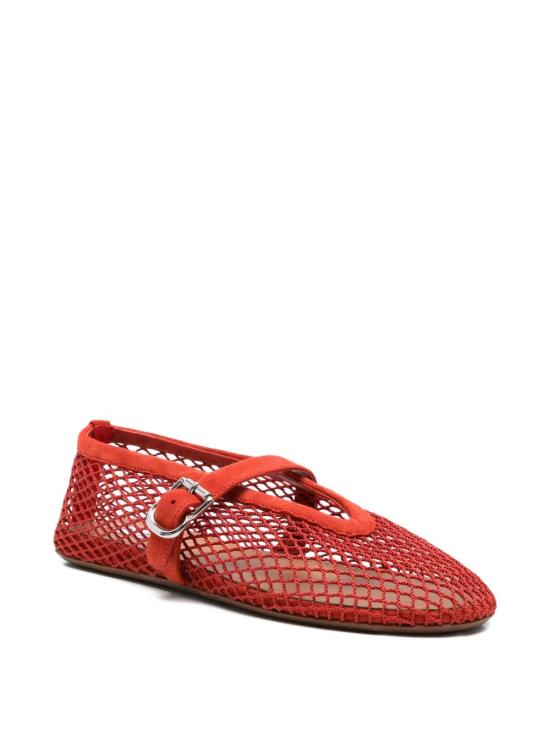 26SS 알라이아 피쉬넷 발레 플랫 AA3A029TK061 A50 ORANGE - ALAIA
