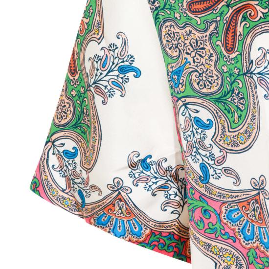  에트로 셔츠 멀티컬러 실크  레드 - ETRO