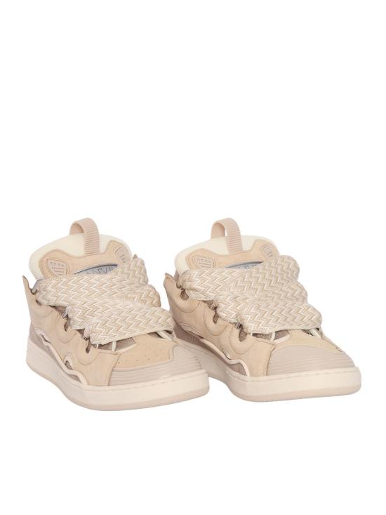  [키즈] 랑방 스니커즈 키즈  커브 스니커즈 베이지 - LANVIN