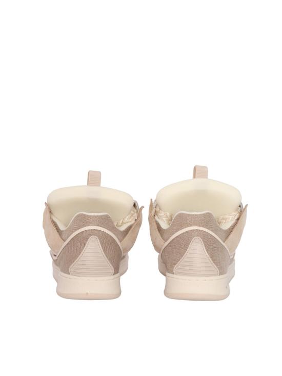  [키즈] 랑방 스니커즈 키즈  커브 스니커즈 베이지 - LANVIN