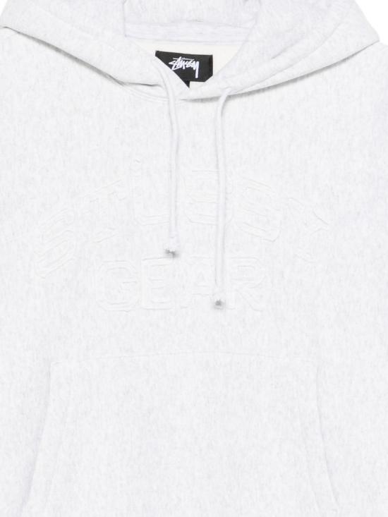 26SS 스투시 후드 티셔츠 118604 0062 Grey - STUSSY