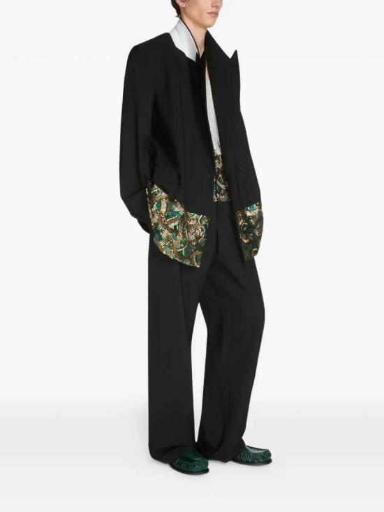 26SS 드리스 반 노튼 자켓 2610204383055 BLACK 900 - DRIES VAN NOTEN