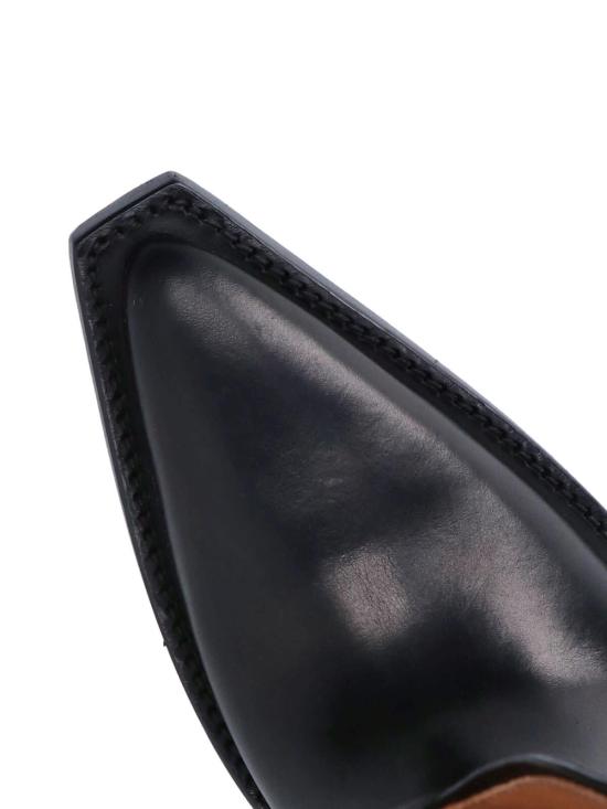  마르지엘라 부츠 메종  무릎 높이 웨스턴 스타일  블랙 - MAISON MARGIELA