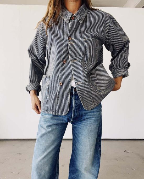  헤이갱 코트 안녕하세요 여러분, 헛간 와 철도 재킷 - HEY GANG