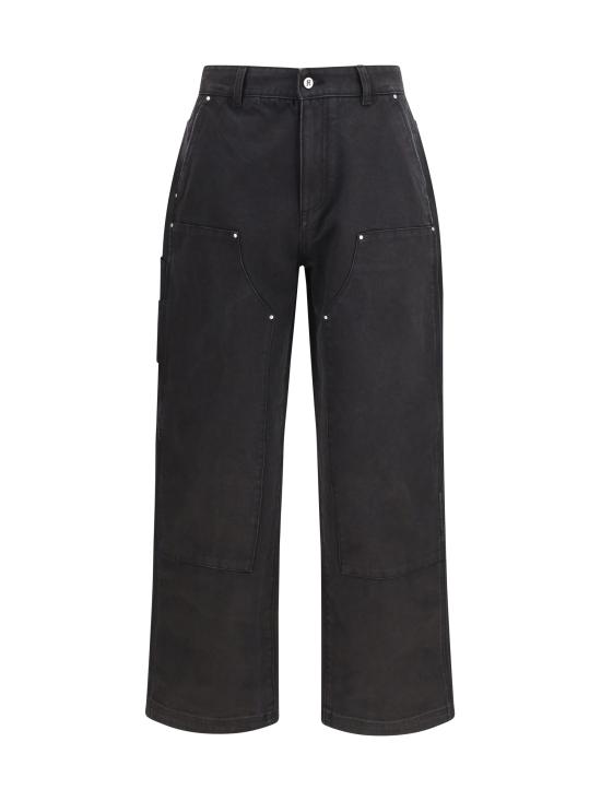 26SS 리프레젠트 스트레이트 팬츠 MLM100479 JETBLACK