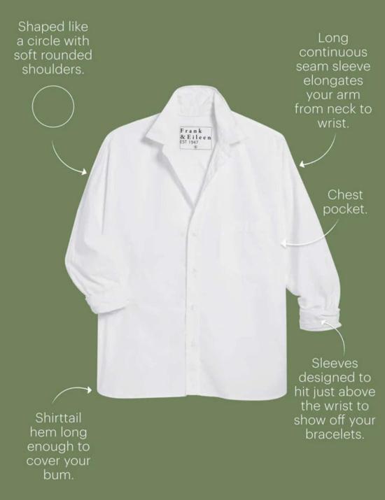  프랭크 앤 에일린 탑 프랭크 & 아일린 우나 컨티뉴어스 버튼업 셔츠 - FRANK & EILEEN