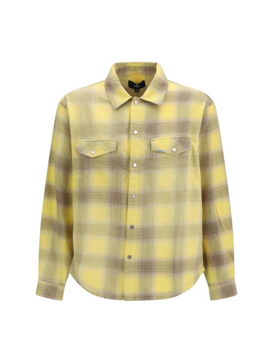 26SS 리프레젠트 긴팔 셔츠 MLM100474 CREAMEDCOR YELLOW