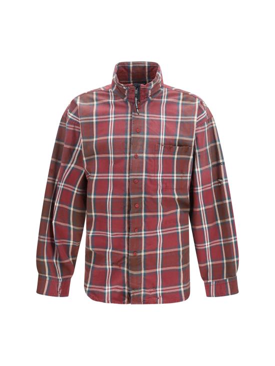 26SS 발렌시아가 긴팔 셔츠 850813TLM09 6164 RED