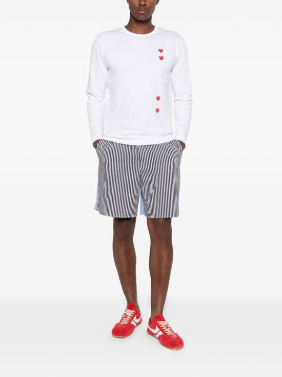 26SS 꼼데가르송 반팔 티셔츠 AXT339 White - COMME DES GARCONS