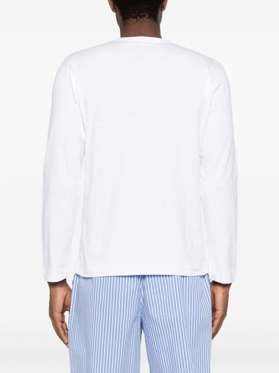 26SS 꼼데가르송 반팔 티셔츠 AXT339 White - COMME DES GARCONS