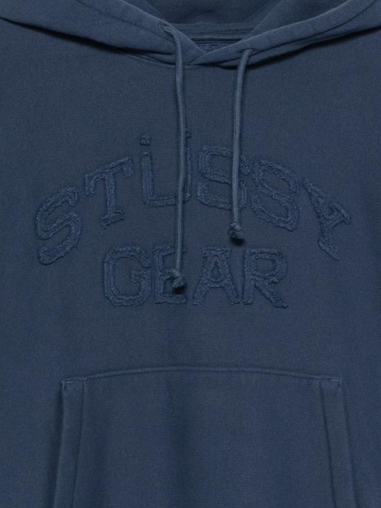 26SS 스투시 후드 티셔츠 118604 0806 Blue - STUSSY