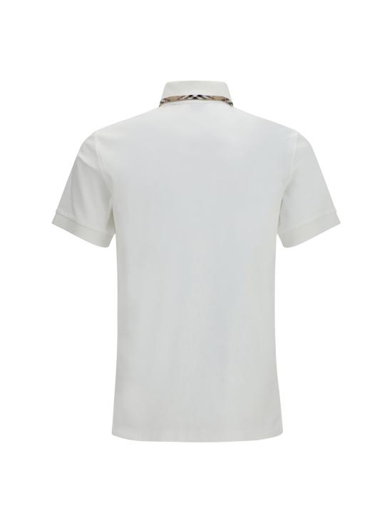 26SS 버버리 폴로 티셔츠 8126955 B7078 WHITE - BURBERRY