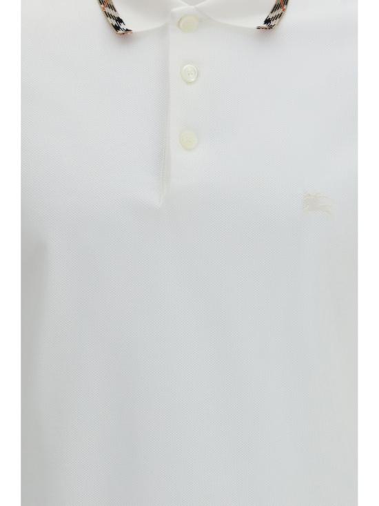 26SS 버버리 폴로 티셔츠 8126955 B7078 WHITE - BURBERRY