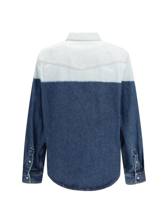 26SS 마르니 긴팔 셔츠 CUJU0031A1USCY67 GBB90 BLUE - MARNI