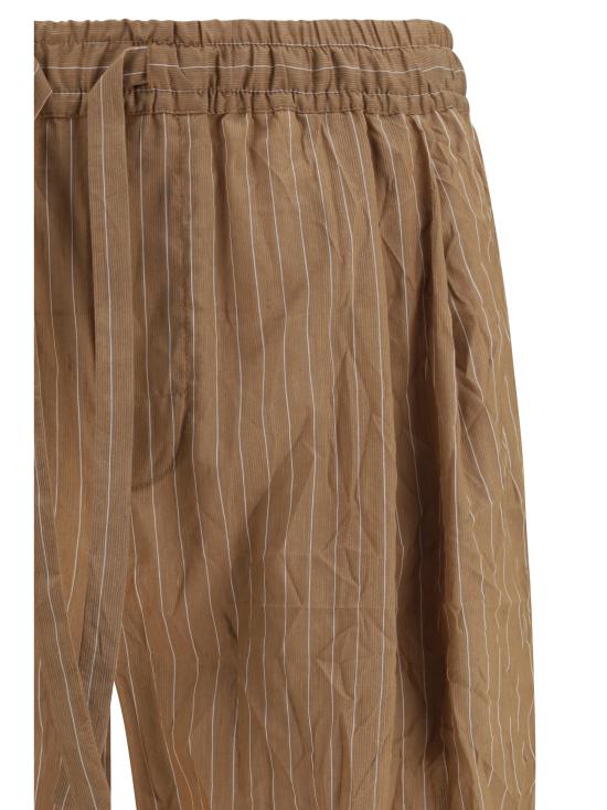 26SS 돌체앤가바나 스트레이트 팬츠 GP1N9TFBMFT S8054 BROWN - DOLCE & GABBANA