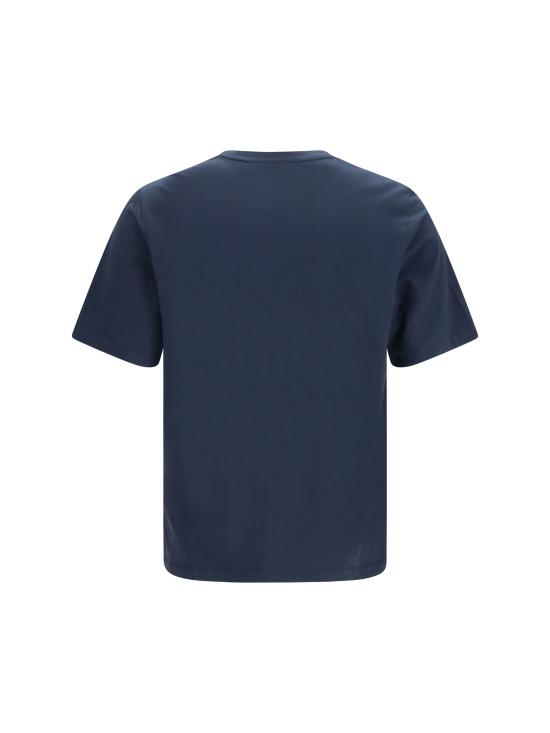 26SS 메종키츠네 폭스 헤드 레귤러 티셔츠 PM00107KJ7026 0413 BLUE - MAISON KITSUNE