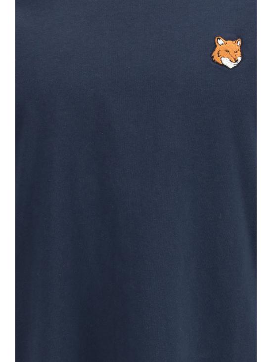 26SS 메종키츠네 폭스 헤드 레귤러 티셔츠 PM00107KJ7026 0413 BLUE - MAISON KITSUNE