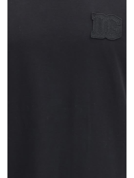 26SS 돌체앤가바나 반팔 티셔츠 G8PV1ZG7P3N N0000 BLACK - DOLCE & GABBANA