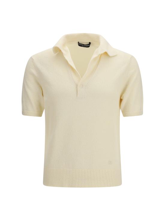 26SS 돌체앤가바나 폴로 티셔츠 GXZBHZJGMGX A3791 CREAM