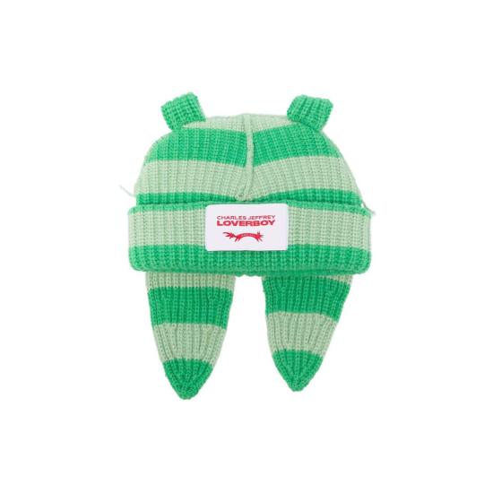  찰스 제프리 러버보이 모자 찰스 제프리 청키 래빗 비니 그린