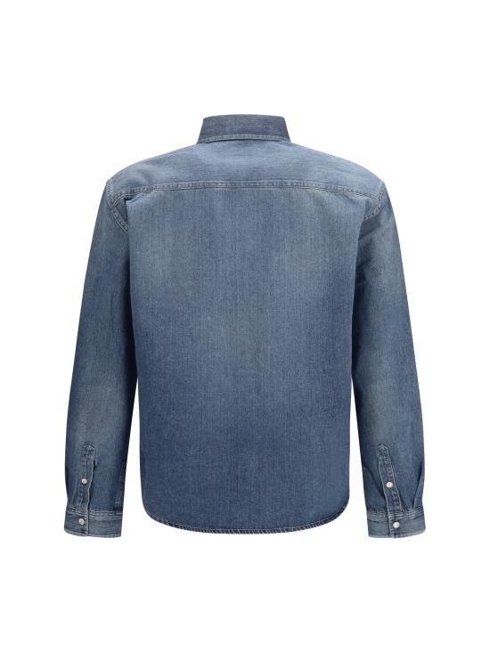 26SS 생로랑 긴팔 셔츠 862246Y29YA 4428 BLUE - SAINT LAURENT