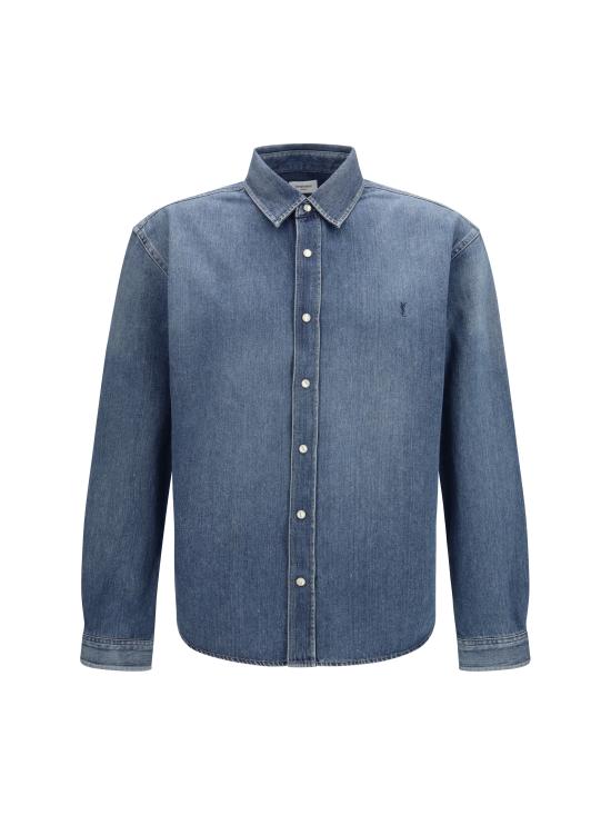 26SS 생로랑 긴팔 셔츠 862246Y29YA 4428 BLUE