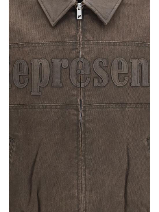26SS 리프레젠트 자켓 MLM100544 WHISKY BROWN - REPRESENT