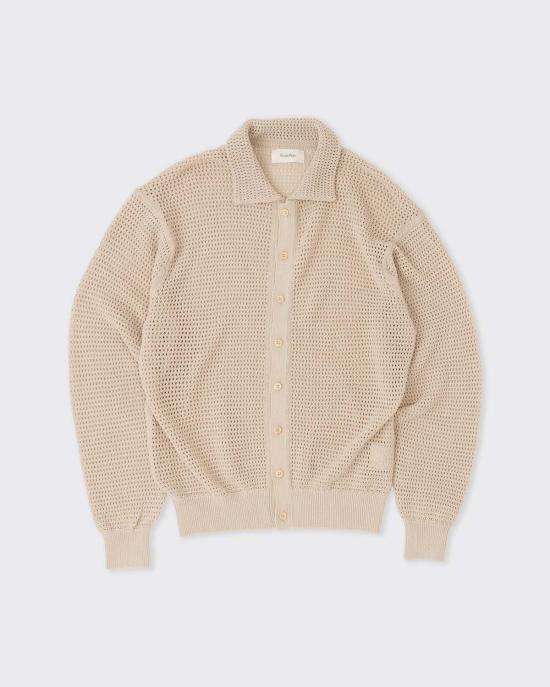  어니 팔로 가디건 니트