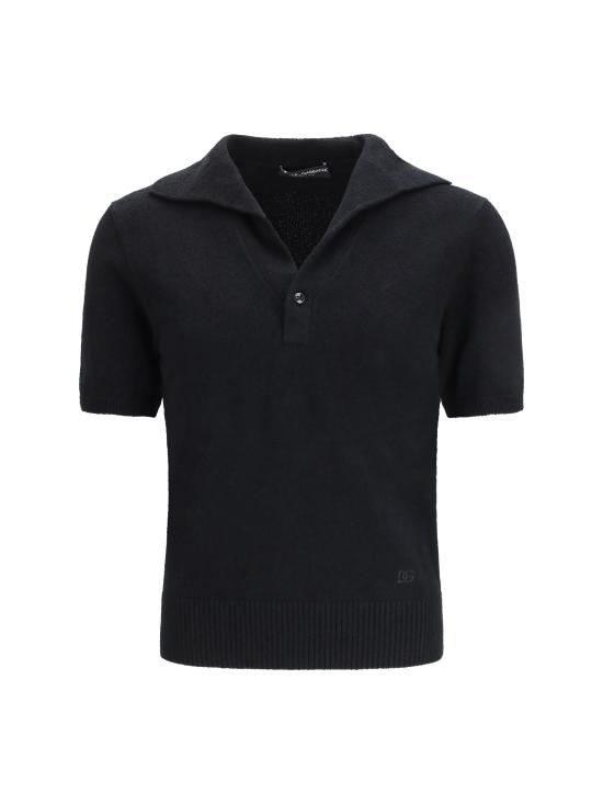 26SS 돌체앤가바나 폴로 티셔츠 GXZBHZJGMGX N0000 BLACK