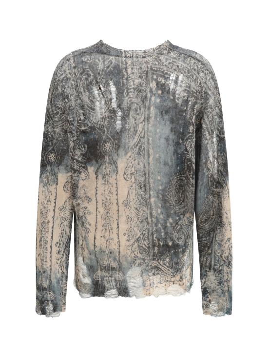 26SS 알13 스웨터 R13WY353 Y289B BLUE - R13