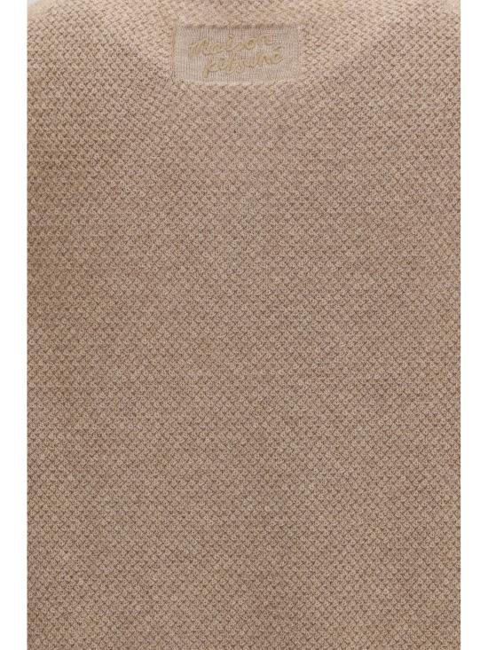 26SS 메종키츠네 폴로 티셔츠 QM00206KT1191 0429 BEIGE - MAISON KITSUNE