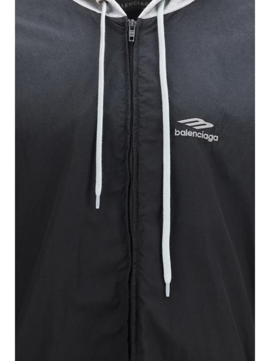 26SS 발렌시아가 자켓 857715TPQ38 1000 BLACK - BALENCIAGA