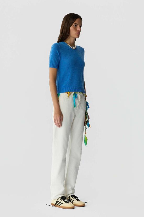  게스트 인 레지던스 반팔 티셔츠 나침반 스웨터 티셔츠 세일 - GUEST IN RESIDENCE