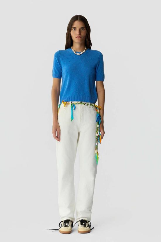  게스트 인 레지던스 반팔 티셔츠 나침반 스웨터 티셔츠 세일 - GUEST IN RESIDENCE